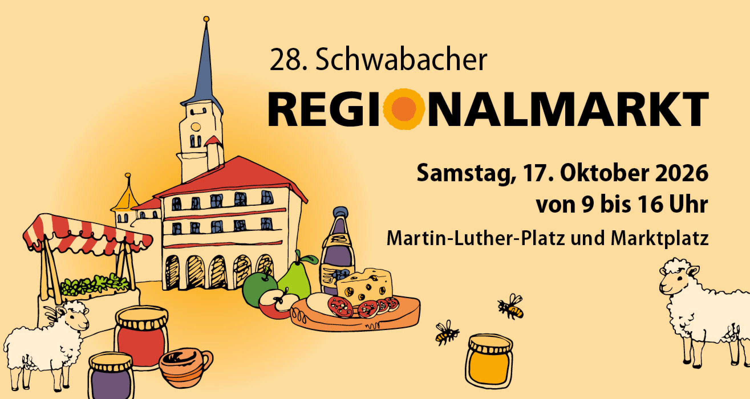 Bunte Vielfalt am Schwabacher Regionalmarkt